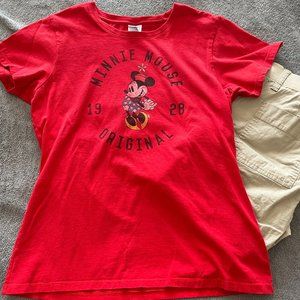 Red Minnie Mouse Original 1928 T Shirt